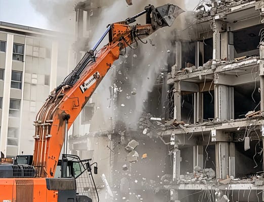 هدم عمائر في خميس مشيط هدم عمائر في خميس مشيط 1